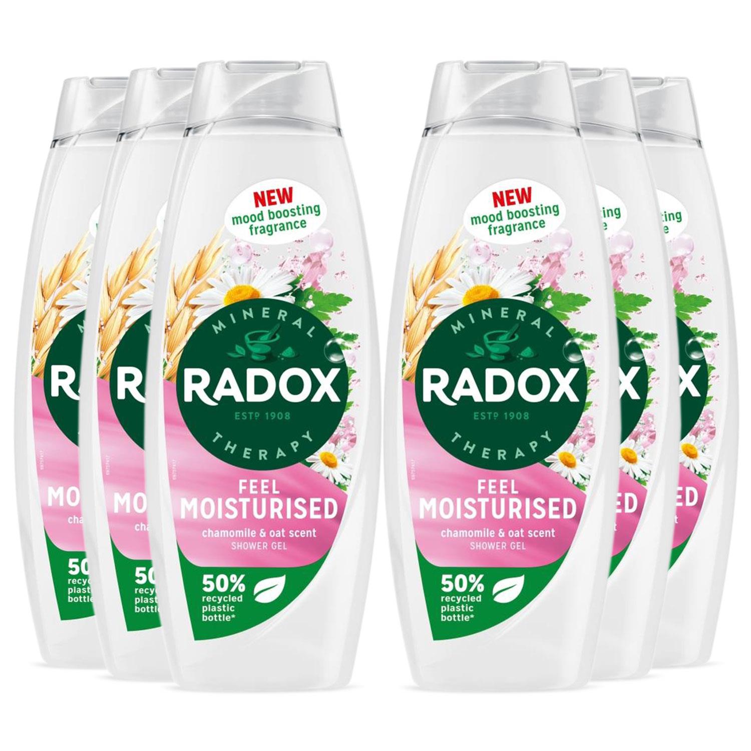 Mineral Therapy Shower Gel Feel Moisturised Mood Boosting Fragrance, 6pk | 6 | White