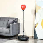 Punching Bag W/ Stand Boxing Bag Set W/ Adjustable Height