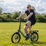 Virum Step 2025 - Folding Ultra-light E-bike 36v 10ah - Saphire Blue | One Size | Blue
