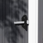 5 X 3ft Garden Storage Shed Sliding Door Sloped Roof Tool