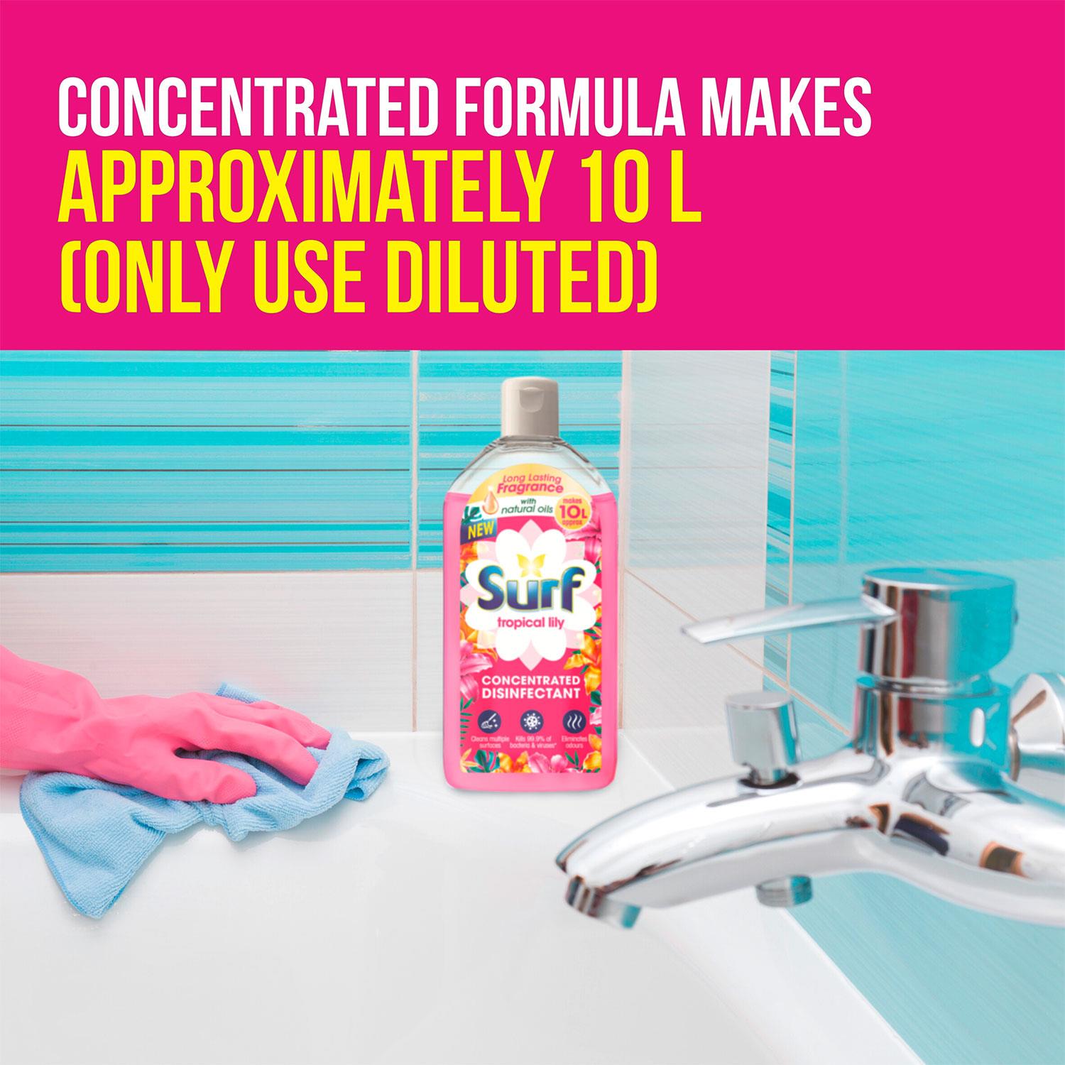 Concentrated Disinfectant Tropical Lily Multi-purpose Cleaner, 240ml, 3pk