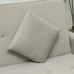 Reversible L-shaped Sectional Sofa Bed With Cushions | One Size | Beige