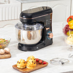 Electric Stand Mixer 5l Food Mixer With Whisk | Black