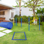 Pet Agility Training Equipment Dog Play Run Jump (poles + Hurdle + Tunnel