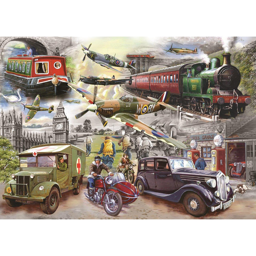 Fading Memories - 1000 Piece Jigsaw Puzzle For Adults