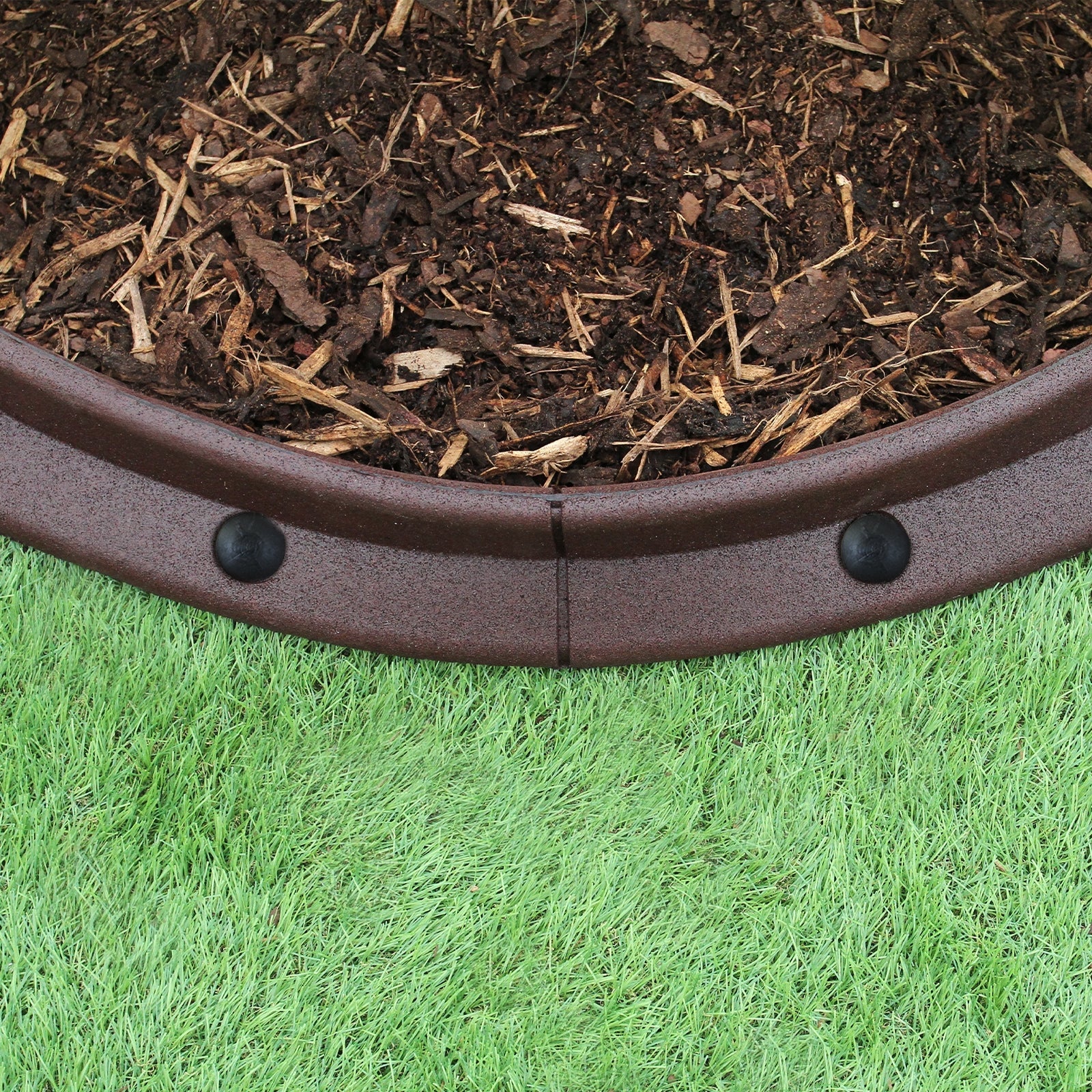 Flexible Lawn Edging 1.2m X 22 | Brown