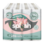 Toilet Roll, Spirits Of Tera – Quilted Soft 3-ply Tissue | 96 Rolls | White