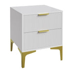 Bedside Table With Two Drawers
