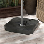Umbrella Weights, Set Of 4, Up To 80kg, Black