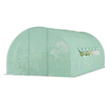 Reinforced Polytunnel Greenhouse 6x3m