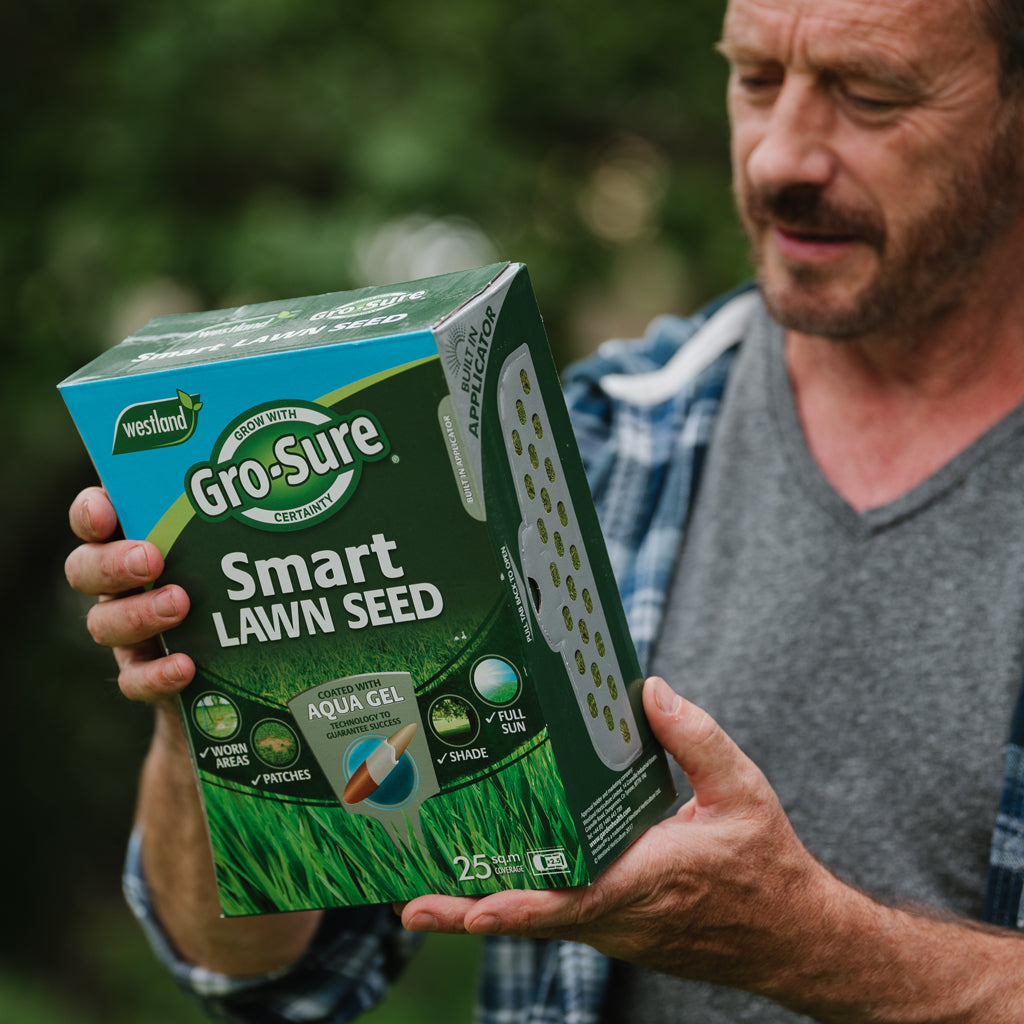 Smart Lawn Seed - Aqua Gel Coating For Drought, Shade And Patch Repair | 1 x 40sqm
