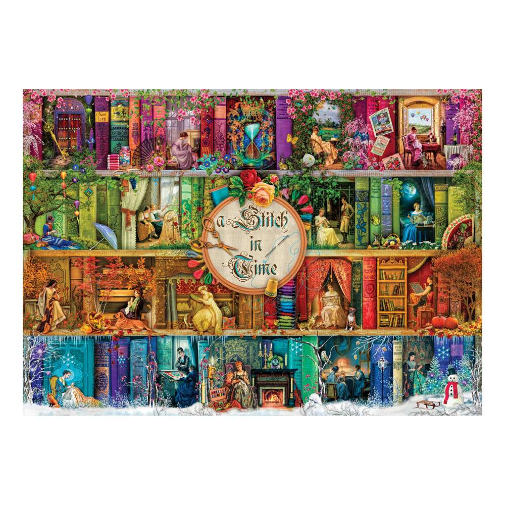 The House of Puzzles A Stitch In Time 1000 Piece Jigsaw Puzzle