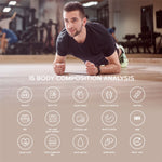 Smart Body Fat Bathroom Scale Monitor 15 Compositions Free App