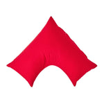 Egyptian Cotton V Shaped Pillowcase 200 Tc | V Shape | Red