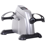 Mini Exercise Bike Portable Legs Exerciser Machine | Silver