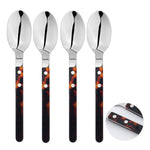 Cutlery Set Stainless Steel Sets Anydate Resin | Set of 12 | Brown
