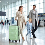 Suitcase, Hard Shell Carry On Luggage With Tsa Lock | 64l | Green