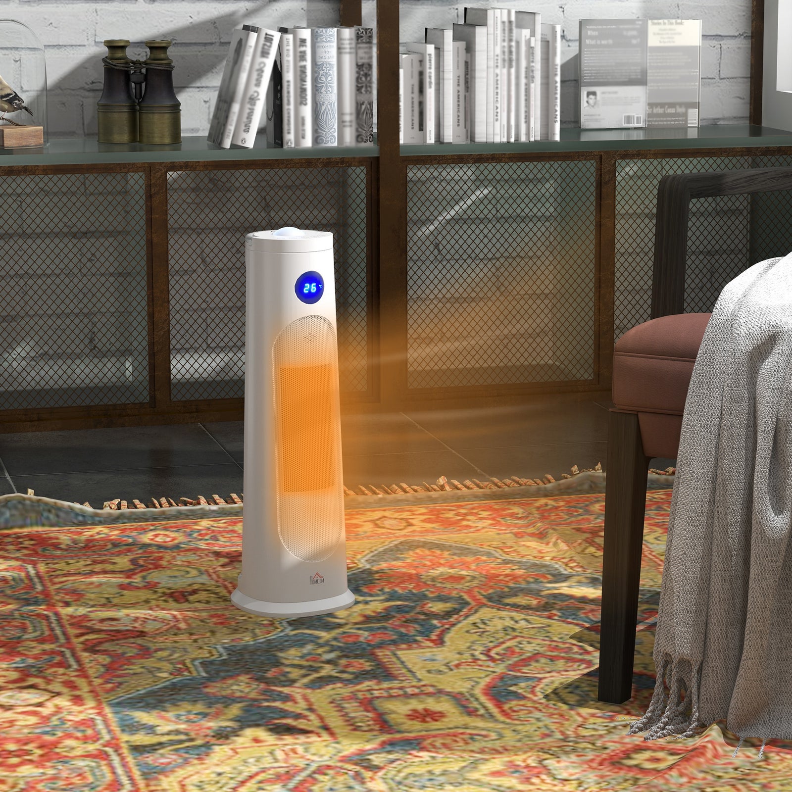 2000w Electric Space Heater Portable Fan Heater Ptc