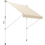 Balcony 3x1.5m Adjustable Awning, Diy | Beige