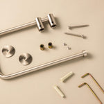 Towel Ring, Matt Stainless Steel, Wall-mounted, Collection Logic