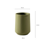 Toothbrush Holder, Big Capacity, Durable, Polyresin, Sand, Saona