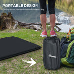 Self-inflating Camping Sleeping Pad | Gray