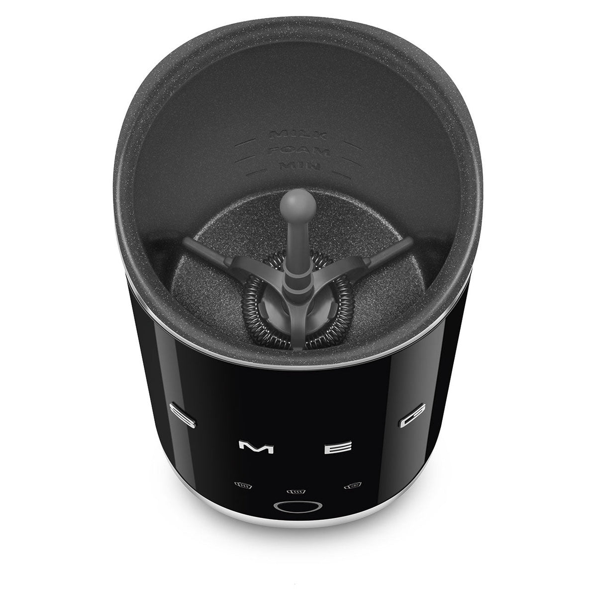 Mff02 50's Style Mini Milk Frother | Black