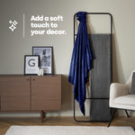 Single Fleece Blanket - Midnight