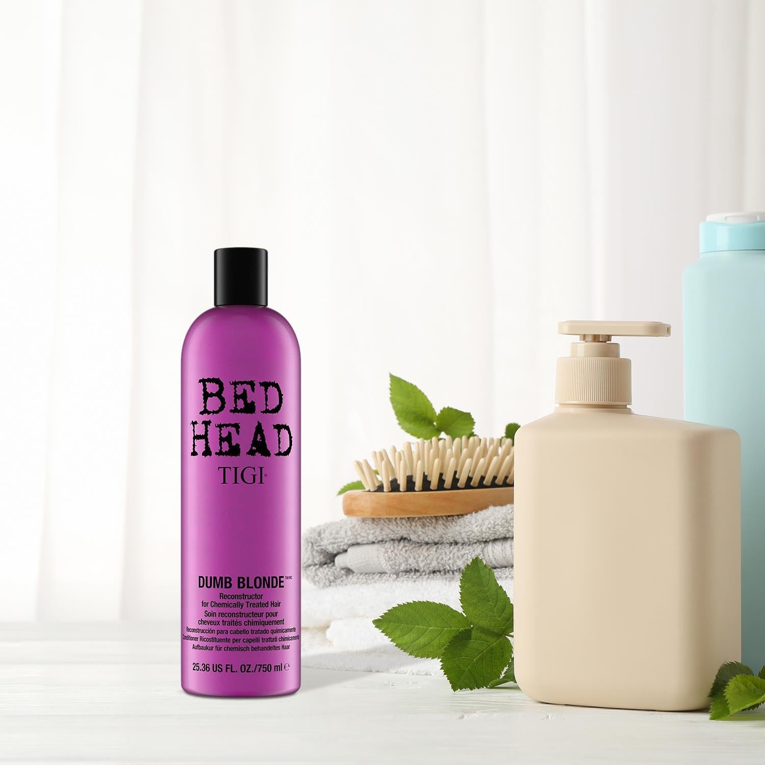 Dumb Blonde Conditioner For Damaged Blonde Hair 750ml, 2pk