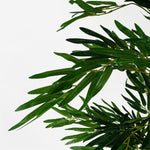 Leaf 150cm (5ft) Artificial Bamboo Plants Trees - Natural Green