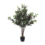Artificial Olive Tree Decorative Plant In Planter | 120cm