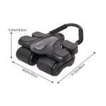 Breeins Automatic Rebound Abdominal Wheel Roller With 4 Elbow Supports
