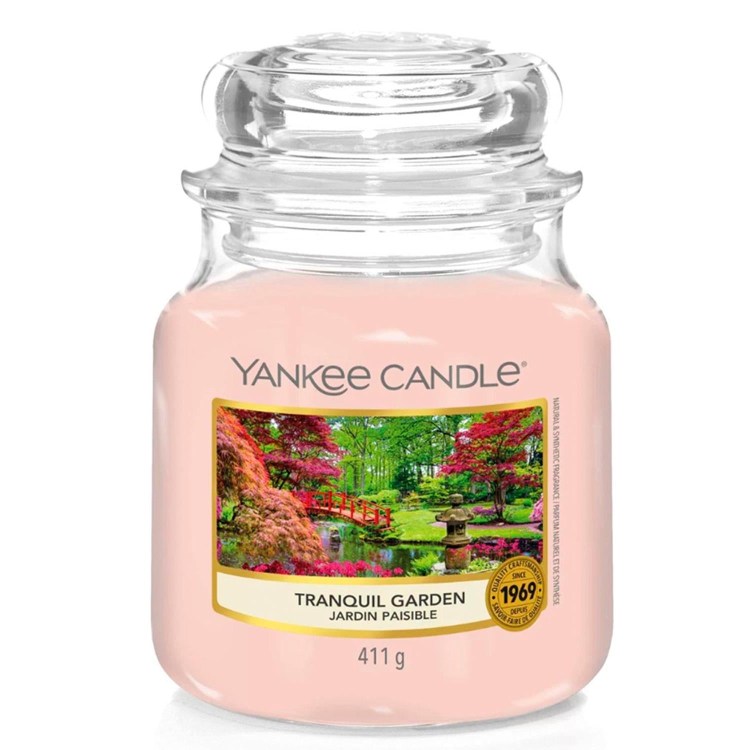 Original Medium Jar Scented Candle - Tranquil Garden, 411g