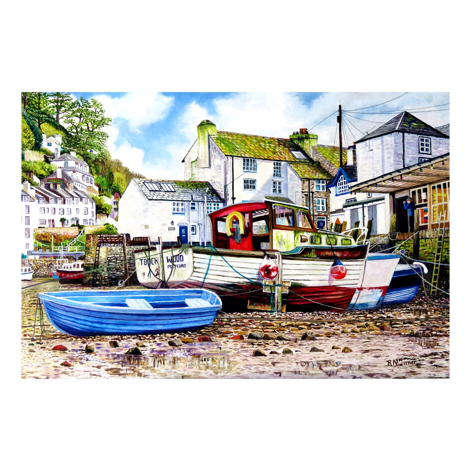 Polperro Jigsaw - 1000 Piece Jigsaw Puzzle For Adults