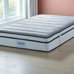 Sleeply Hybrid Mattress 2000 Pocket Sprung multi layered soft touch | Double | Grey