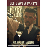 Personalised Party Birthday Card Official Product