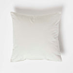 Velvet Cushion With Microfibre Insert | 45cm x 45cm | Cream