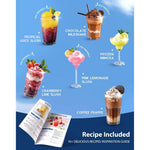 2.5l Frozen Drink & Slushie Machine With 7 Preset Programs, Self-cleaning Function, Adjustable Thickness, 12h Timer, Touch Screen Slushy Maker For Home Parties & Cocktails