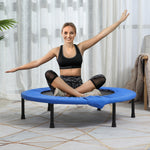 Trampoline Indoor Outdoor Rebounder Mini Jumper Sports Game | Medium | Blue