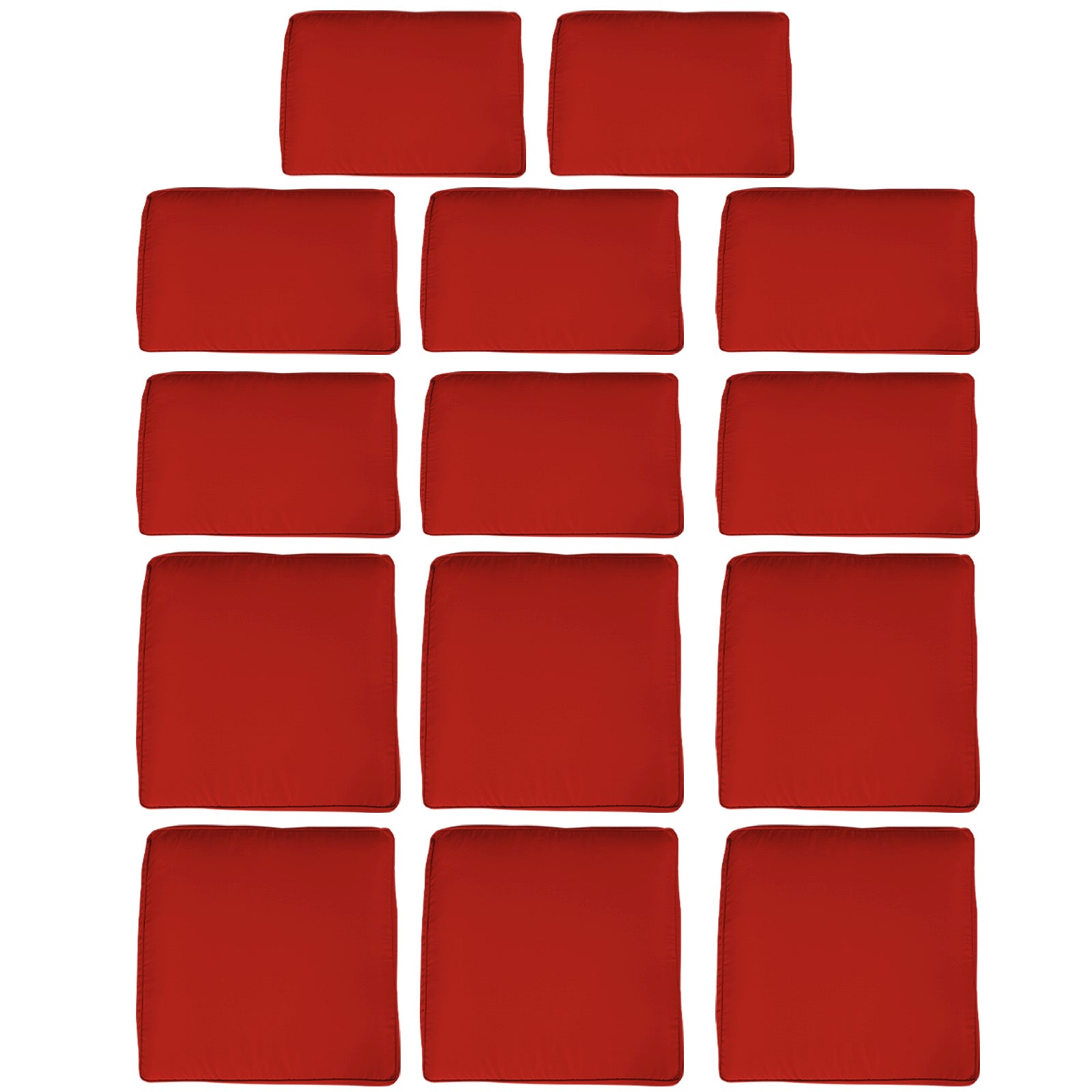 Outdoor Sofa Cushion Covers | Red