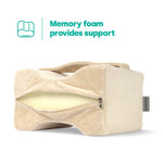 Orthopaedic Leg Pillow With Strap Fleece | One Size | Beige