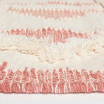 Satara Pink Kilim Wool Rug | 200cm | Pink