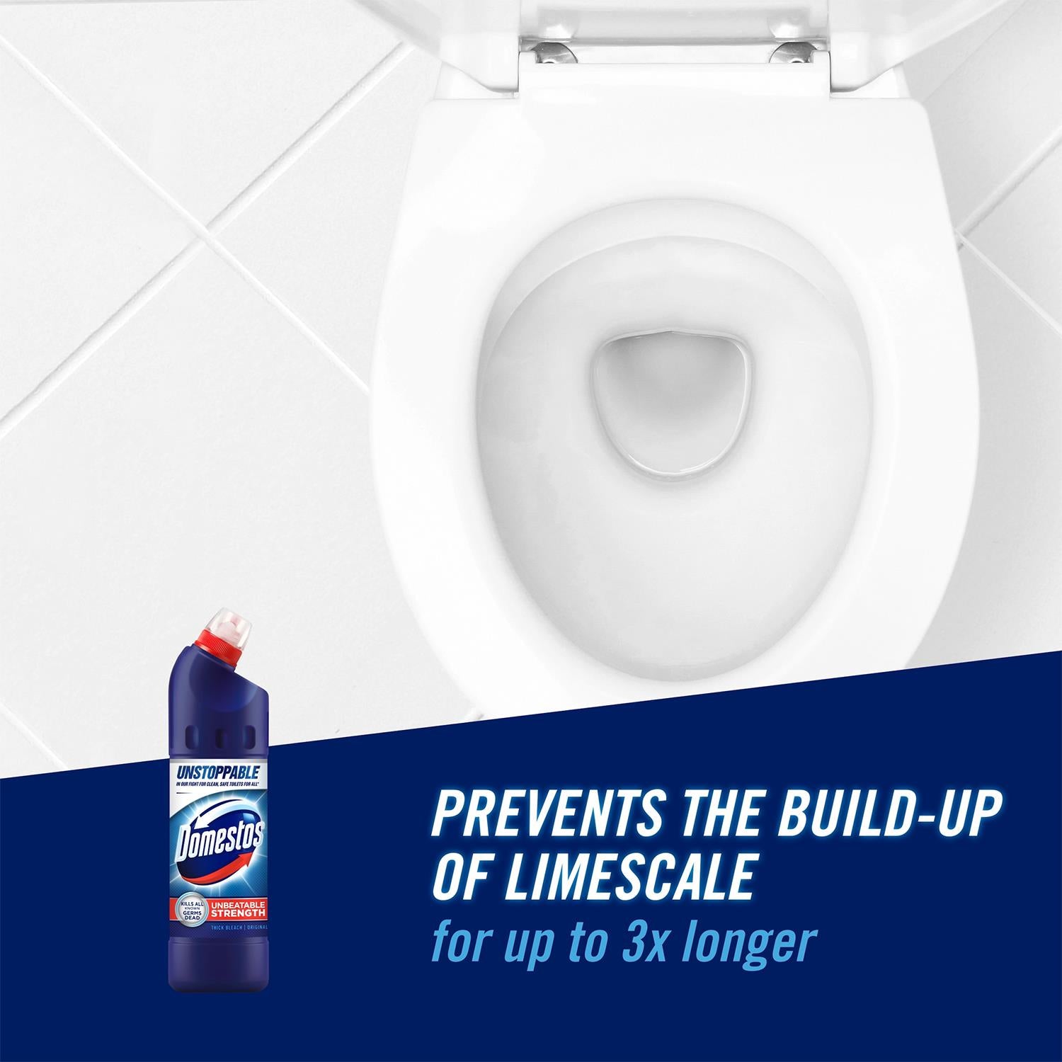 Unstoppable Unbeatable Strength Original Thick Bleach, 750ml, 9pk