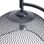 Industrial Metal 1-light Gu10 Floor Lamp With Tray
