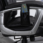High Back Adjustable Massage Chair Black
