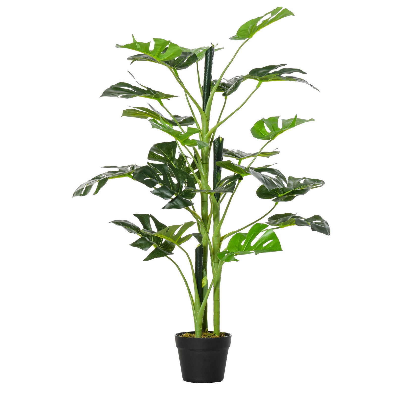 100cm Artificial Monstera Tree Fake Plant In Pot