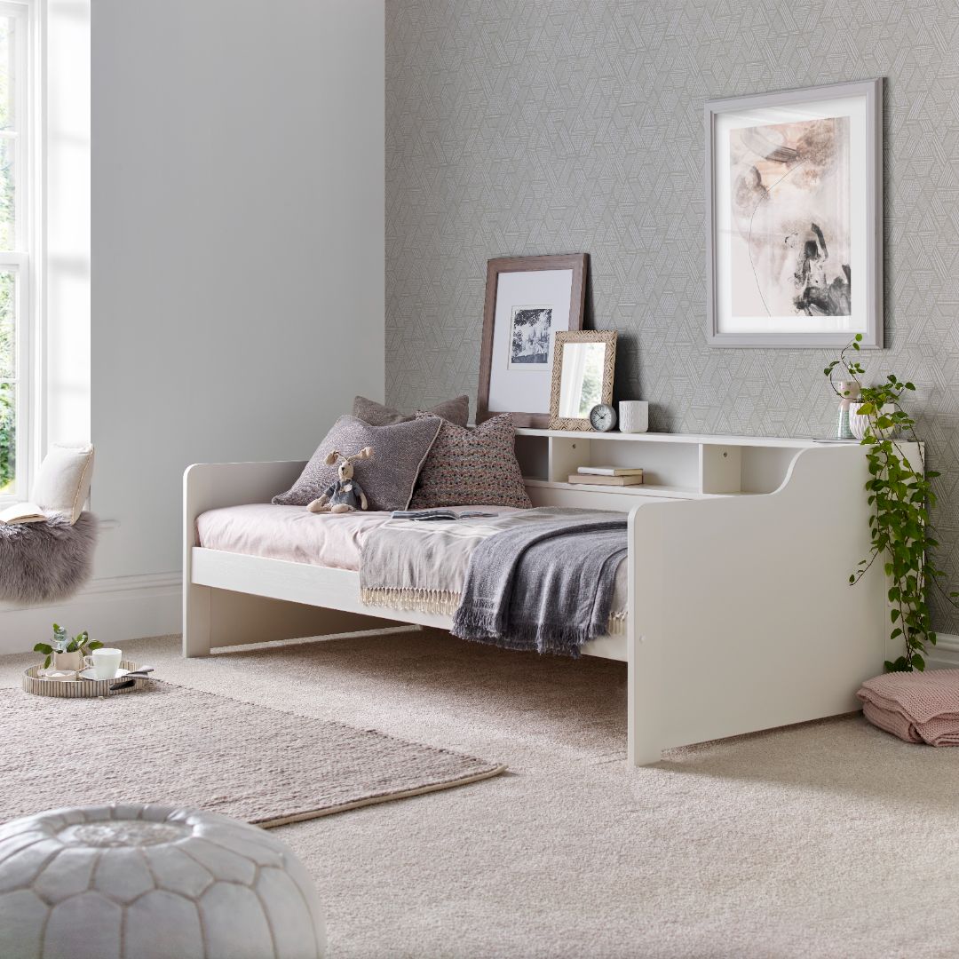 Tyler Guest Bed And Trundle | Single | White