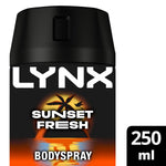 Sunset Fresh Deodorant Body Spray 48h Fresh 250ml | Set of 18