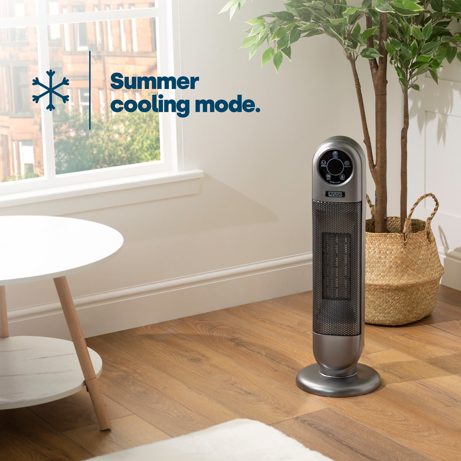 Tower Fan Heater