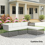 Outsunny 7-piece Patio Furniture Cushions Water-repellent 60x60cm